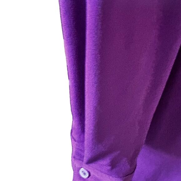 Linda Leal Womens PL Shirtdress 70's Retro Casual Simple but Elegant Timeless - Picture 7 of 12